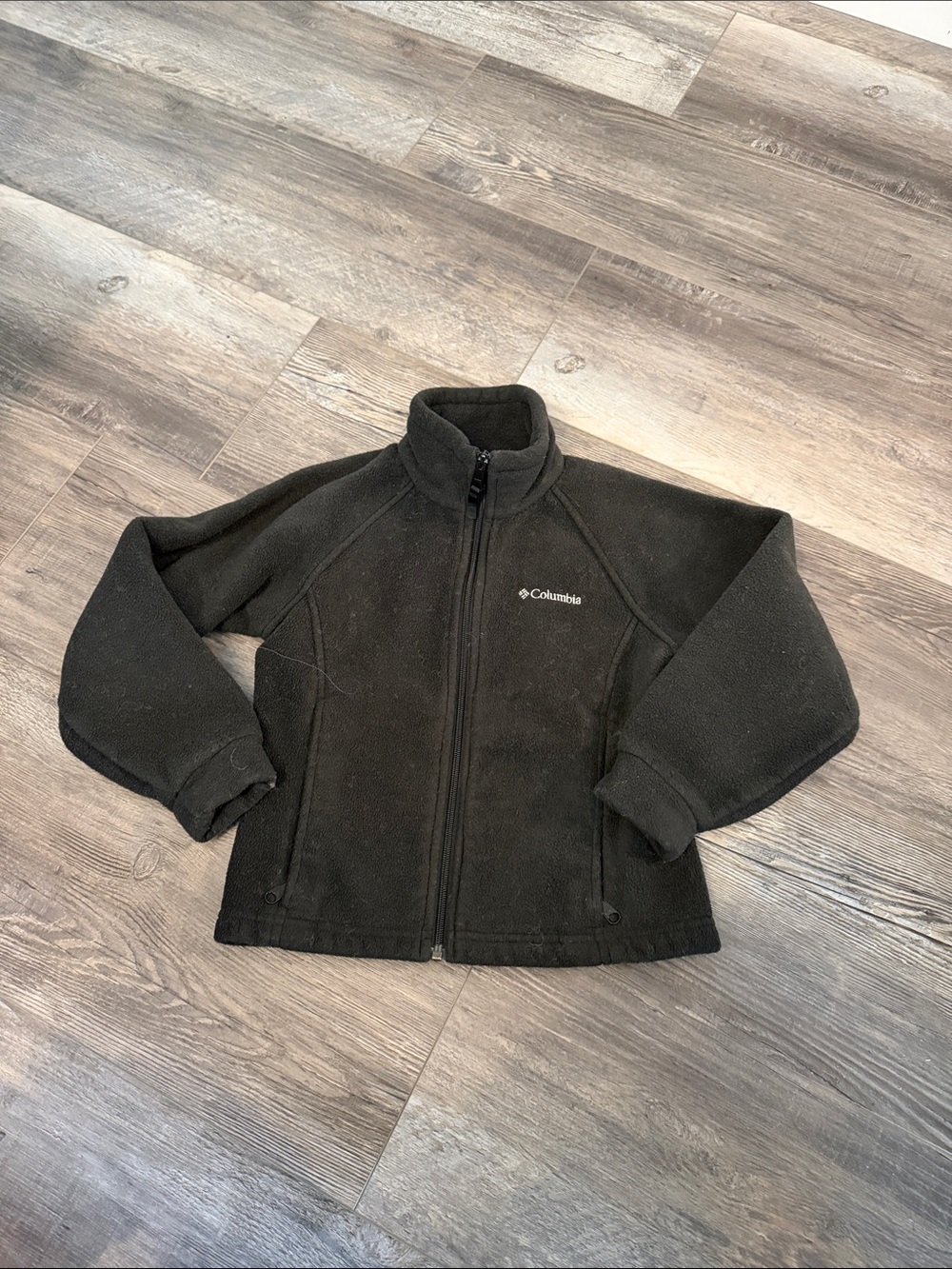 Columbia Black Kids' Full-Zip Fleece Jacket